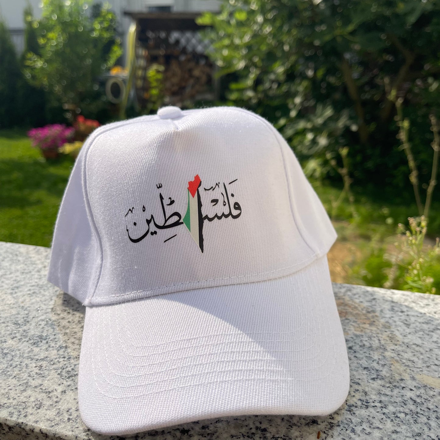 PALESTINE-Cap Weiß