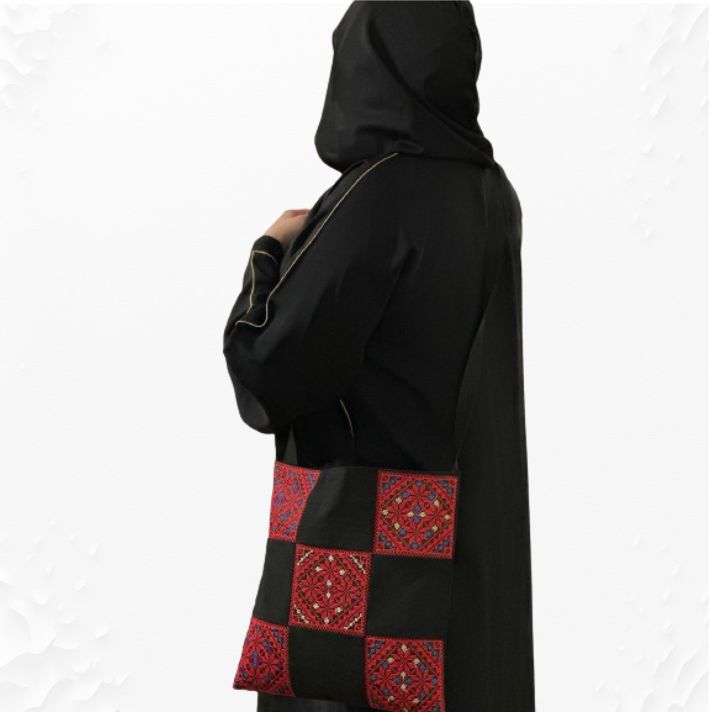PALESTINE-Beutel mit Stickerei